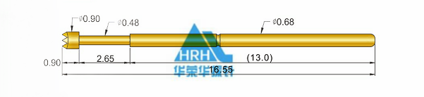 p50測(cè)試探針尺寸、50min測(cè)試探針尺寸、測(cè)試探針規(guī)格