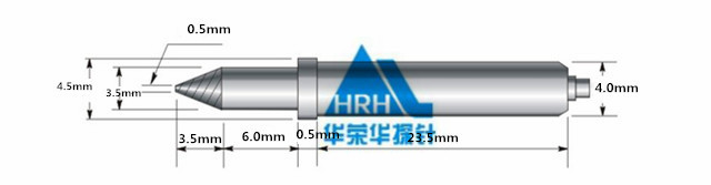 GP-11S、定位針、探針外徑為4.5mm ，長度為35.5mm、ICT測試針、功能夾具定位針、測試針、五金配件