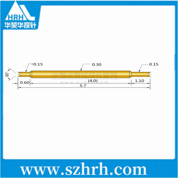 030-UU-5.7L，華榮華雙頭測(cè)試探針廠家