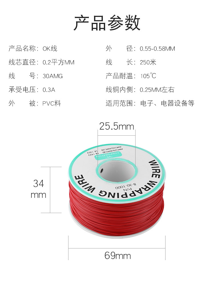 OK線，華榮華探針配件廠家